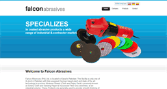 Desktop Screenshot of falconabrasives.com